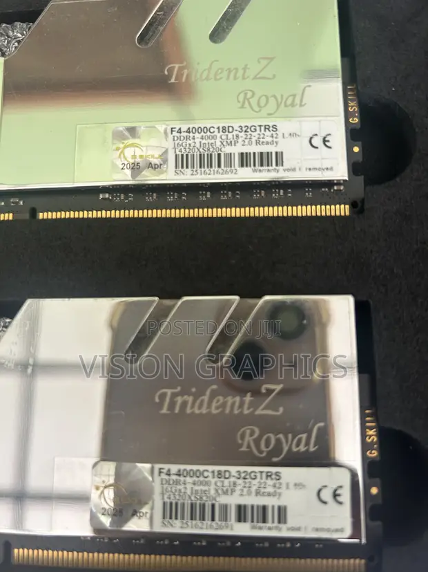 G.Skill Trident Z Royal 32GB DDR4 RAM 4000MHz - 1
