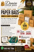 Paper Bag Making Training & Business Course - 4