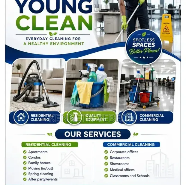Young Cleaning Service - Professional Cleaning in Accra - 1