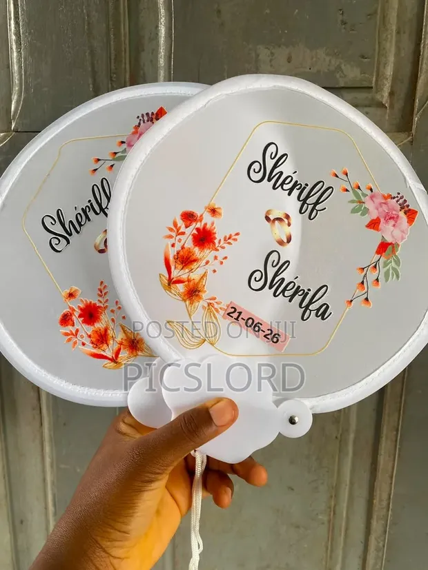 Custom Branded Foldable Hand Fans - 1