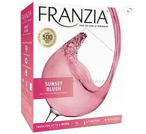 Franzia Sunset Blush Rose Wine, 5L Bag-in-Box