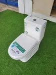 Combined 1-Piece Water Closet | Dual Flush S-Trap & P-Trap - 3