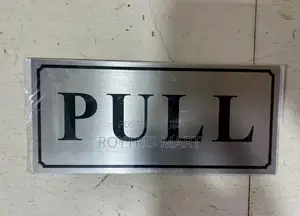 Pull and Push Door Signs
