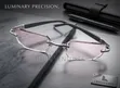 Rimeless Spectacle Frame - Black - 2