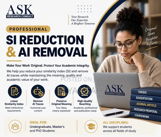 Turnitin SI Reduction & AI Removal Services - 1