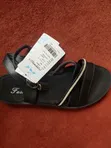 Fashion Nova Women's Leather Slippers - Black - 3