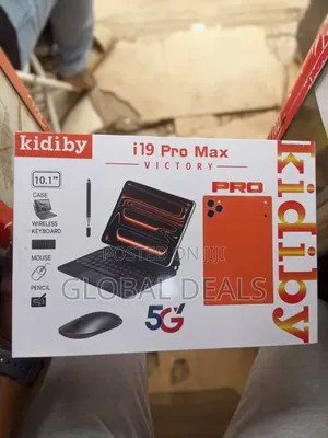 New Kidiby i19 Pro Max Victory Tablet 512GB Black