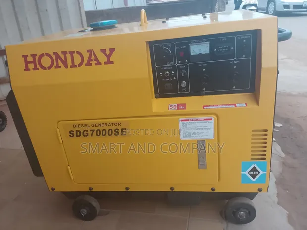 Honday SDG7000SE Silent Diesel Generator - 1