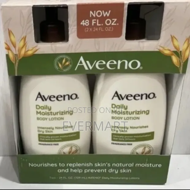 Aveeno Daily Moisturizing Body Lotion 709ml (2-Pack) - 1