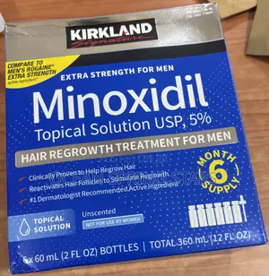 Minoxidil Topical Solution USP 5% Hair Regrowth Treatment