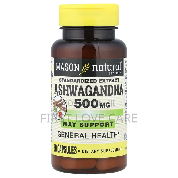 Mason Natural Ashwagandha Extract, 60 Capsules - 1