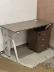 120x60cm Office Table with Cabinets - 2