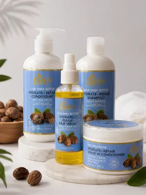 Delix Raw Shea Butter Hair Care Collection