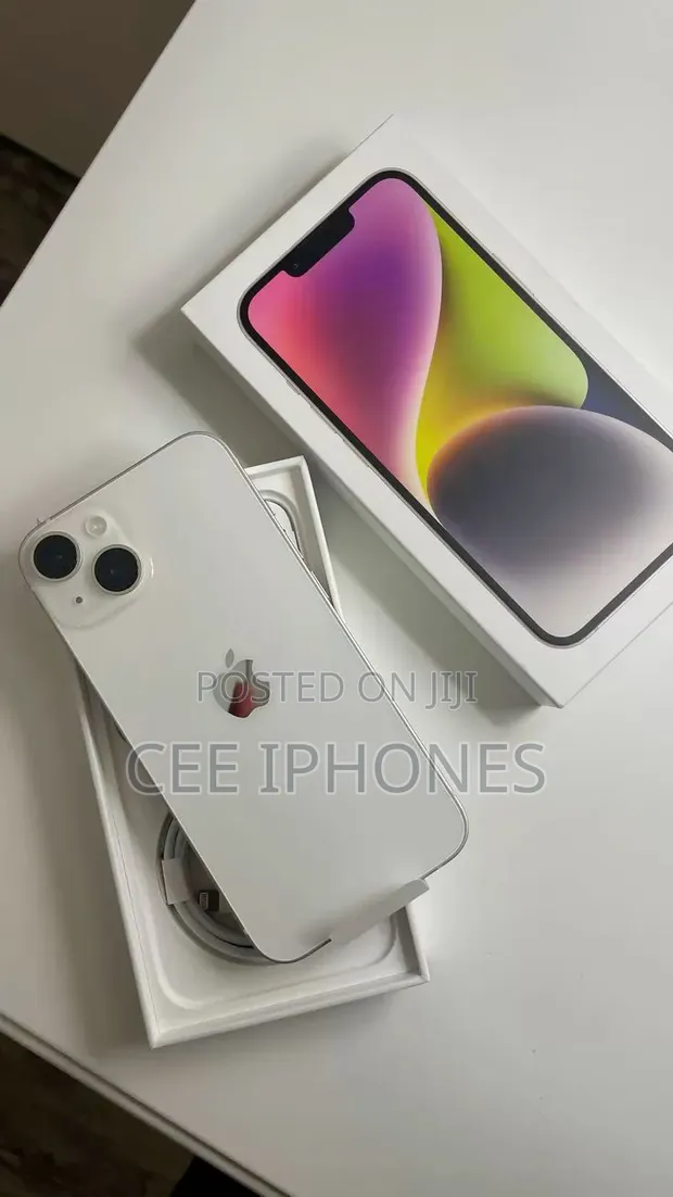New Apple iPhone 14 Plus 256GB White - 1