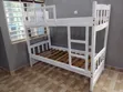 White Single Bunk Bed - 1