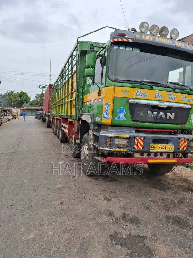 MAN Diesel 6-Axle Cargo Truck - 1