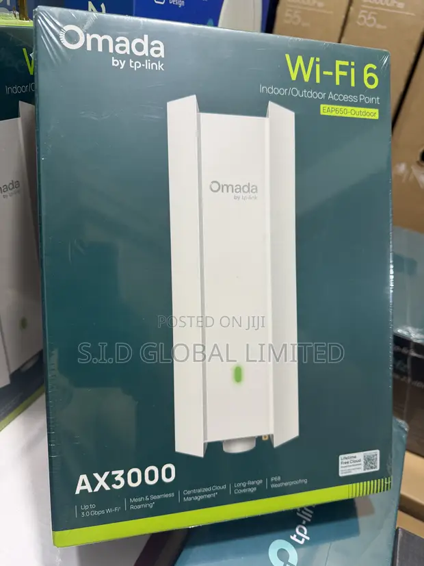 TP-Link Omada WiFi6 AX3000 Outdoor AP (EAP650) - 1