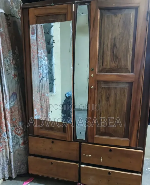 Durable Wood-Mode Wardrobe - Used - 1