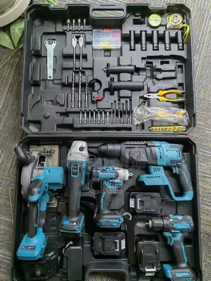Total 5-Piece Cordless Brushless Multi-Purpose Industrial Machine