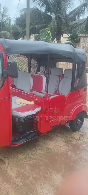 Bajaj RE Three-Wheeler - Red