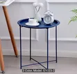 Modern Nordic Minimalist Round Accent Table - 3