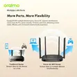 Oraimo Falcon AC Dual Band WiFi 5 Router (2.4G + 5G) - 2