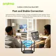 Oraimo Falcon AC Dual Band WiFi 5 Router (2.4G + 5G) - 5