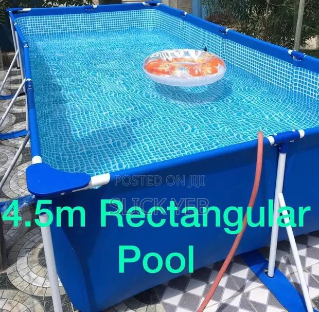 Intex 4.5m Rectangular Above Ground Pool - 1