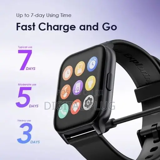 Oraimo Watch 4 Plus 2.01" HD IP68 Smartwatch OSW-801 - 1