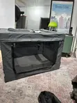 PawHut Collapsible Dog Cage for Dogs and Cats - 3