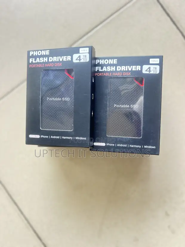 Portable 4TB External SSD - 1