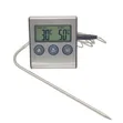 Digital Kitchen Oven Thermometer with Probe and Timer - 3
