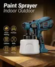 Acme HVLP Paint Sprayer with 4 Nozzles - 4