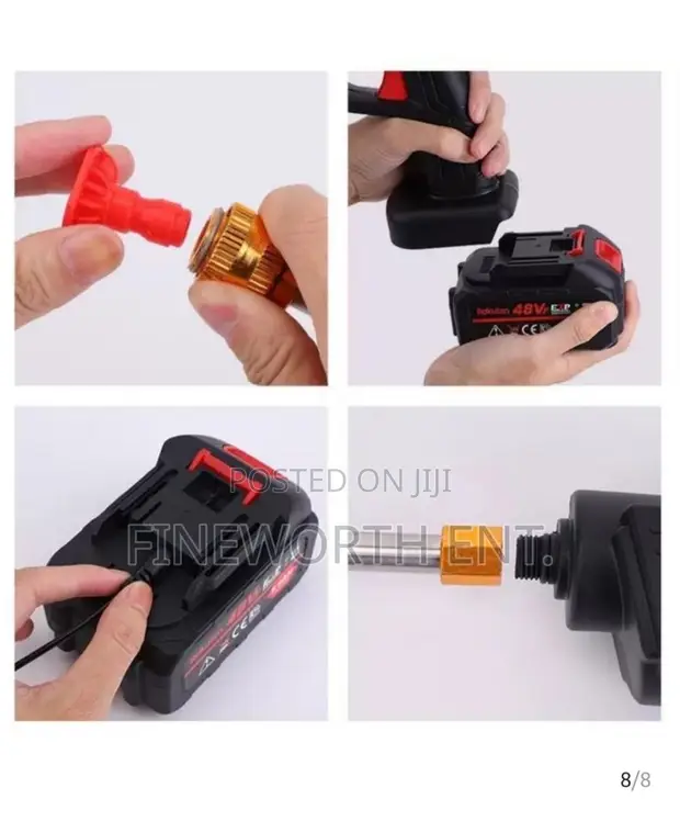 Multipurpose Handheld Pressure Washer with 2 Batteries - 1