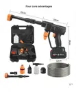 Multipurpose Handheld Pressure Washer with 2 Batteries - 2