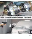 Multipurpose Handheld Pressure Washer with 2 Batteries - 4