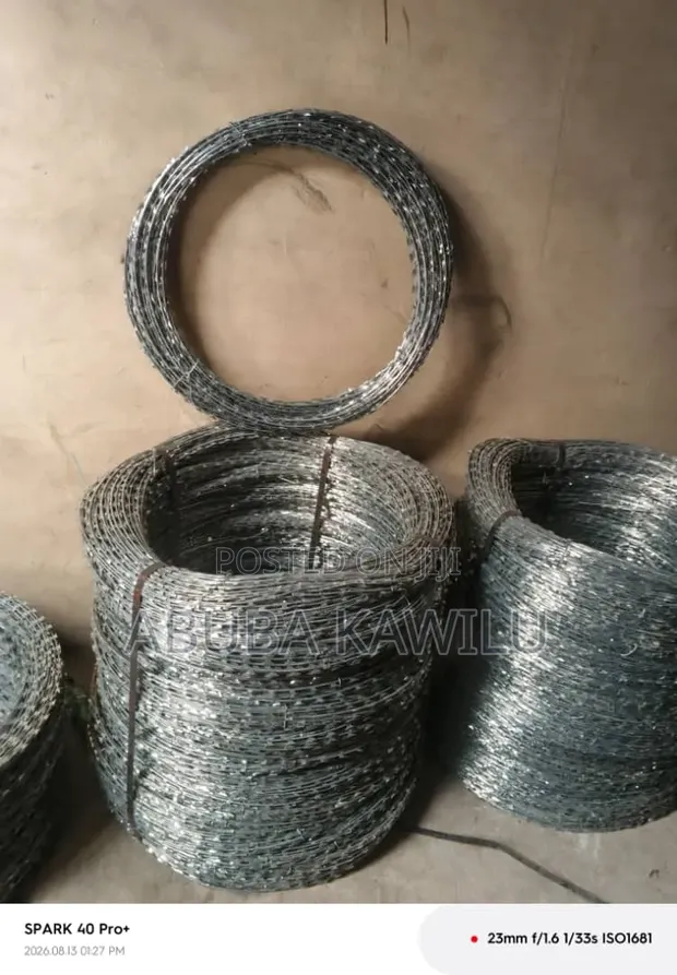 Galvanized Razor Wire (3mm) - 1