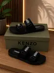 Luxury Kenzo Open-Toe Slides / Slippers - 4