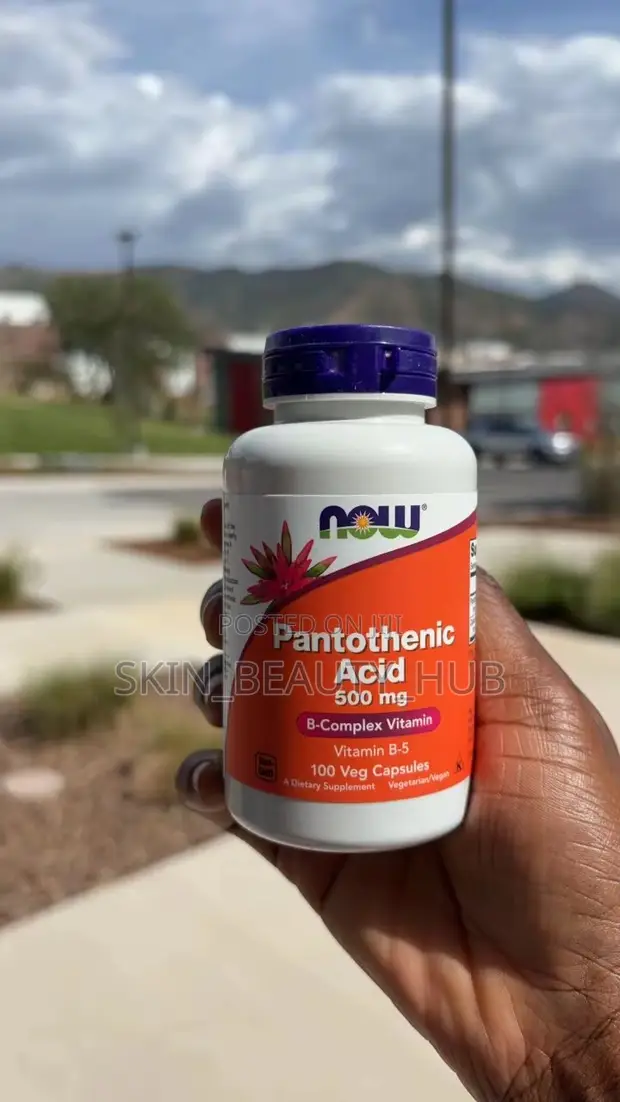 NOW Foods Pantothenic Acid (Vitamin B5) Capsules - 1