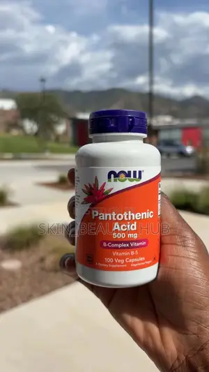 NOW Foods Pantothenic Acid (Vitamin B5) Capsules