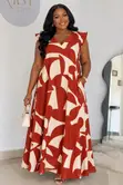 Shein Bodycon Dress - Red, Size M - 1