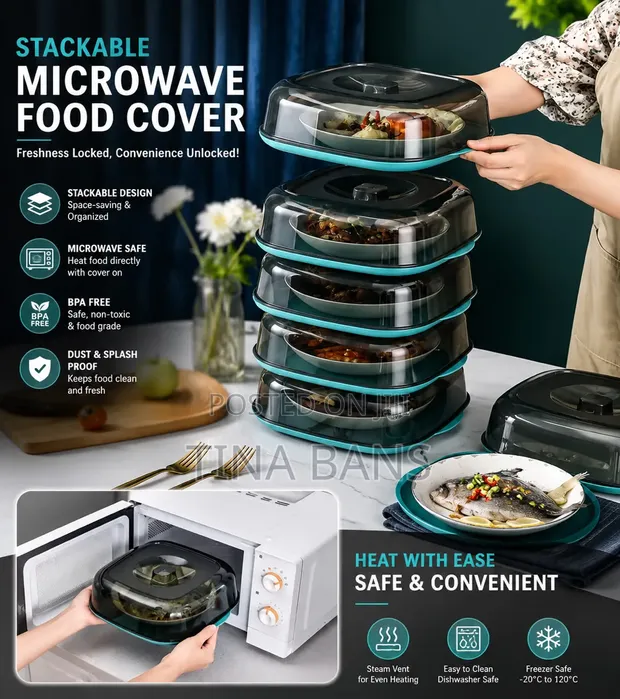 Microwave Cover with Underplate - 1