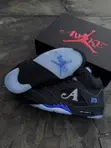 Awake NY x Air Jordan 5 Retro 'Racer Blue' Sneakers - 1