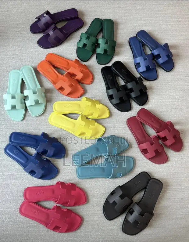 Hermes Slippers in Box - 1