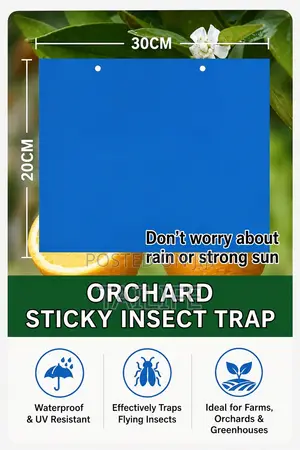 Yellow Blue Sticky Insect Traps - Waterproof