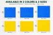 Yellow Blue Sticky Insect Traps - Waterproof - 2