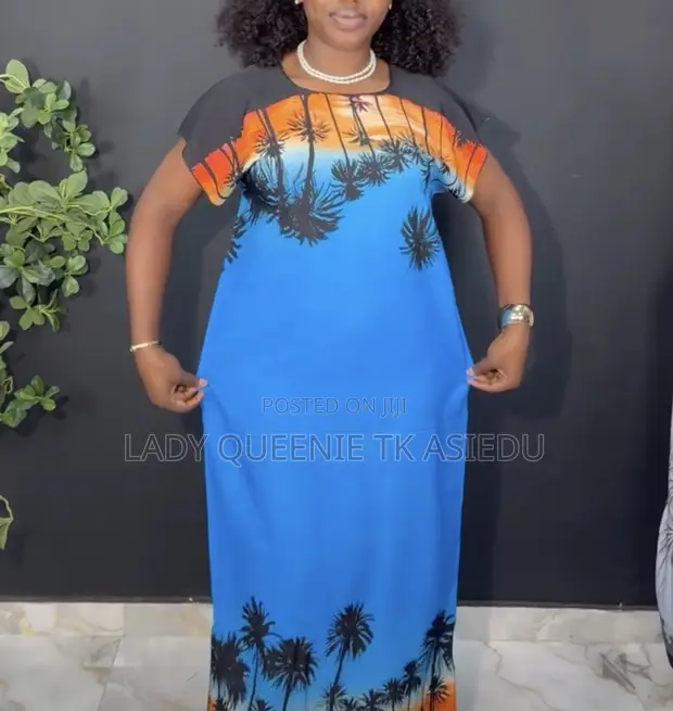 African Print Long Dress - Kipsta - 1