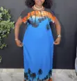 African Print Long Dress - Kipsta - 1