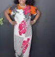 African Print Long Dress - Kipsta - 3
