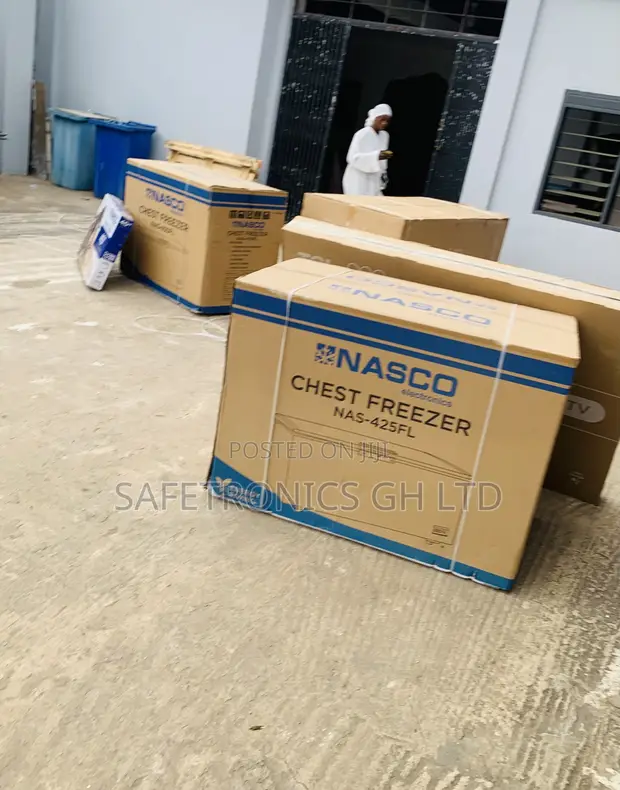 Exclusive Grey Nasco 318 Ltrs Chest Freezer (Nas-425fl) - 1